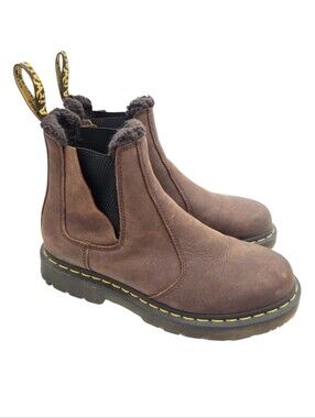 Dr Martens Brown Suede Chelsea‎ Boots Women's 8